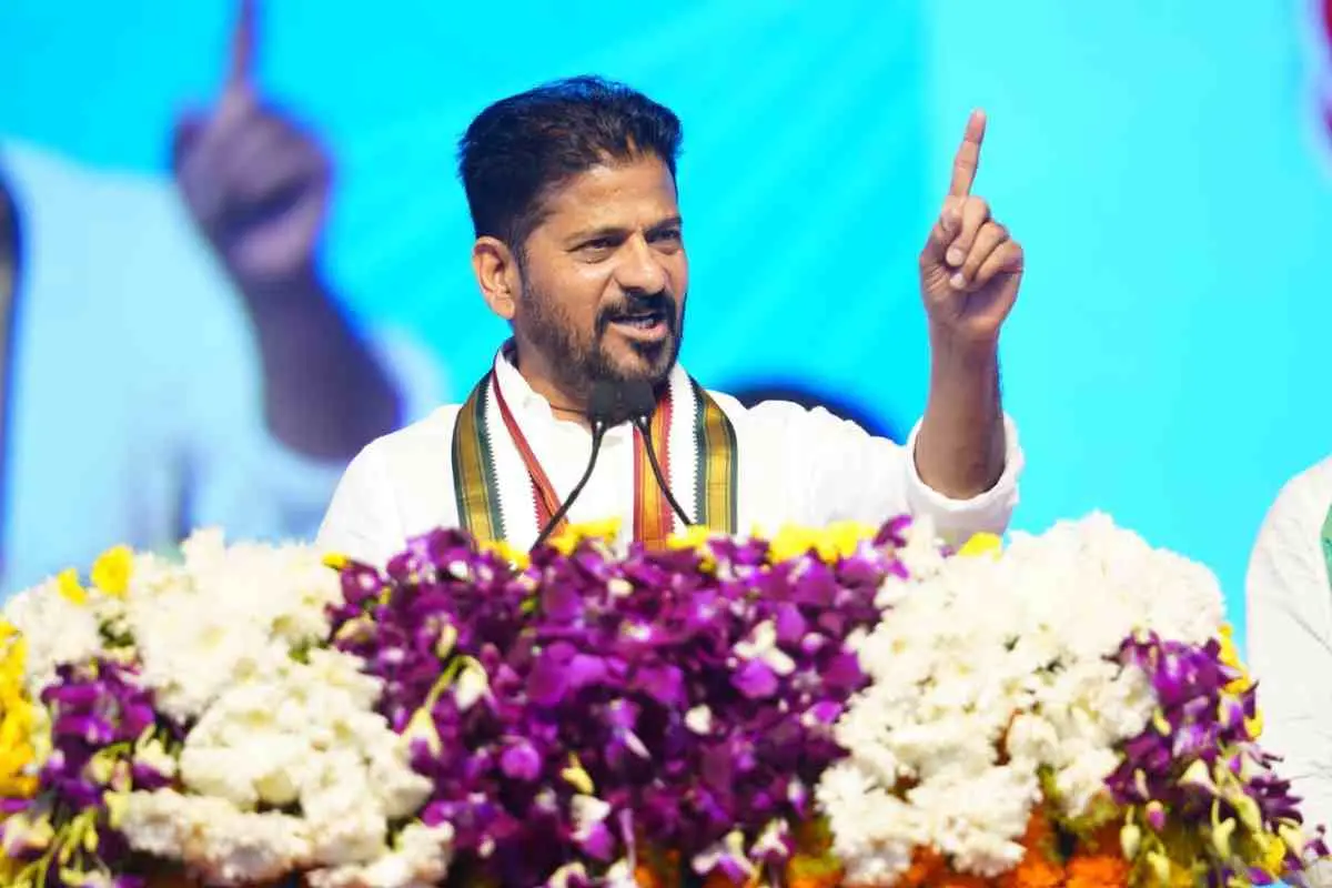 തെലങ്കാന മുഖ്യമന്ത്രി രേവന്ദ് റെഡ്ഡി