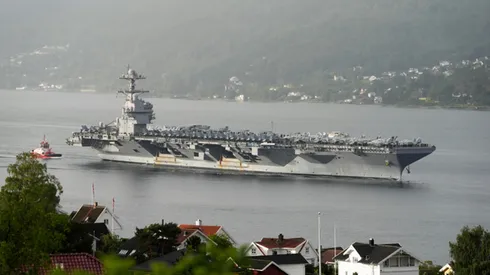 World's largest warship USS Gerald R. Ford heads to Middle East amid Trump's Iran nuclear push
