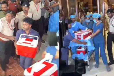 Baby Aalin Sherin’s organs to be transported to TVM by road; public urged to clear way