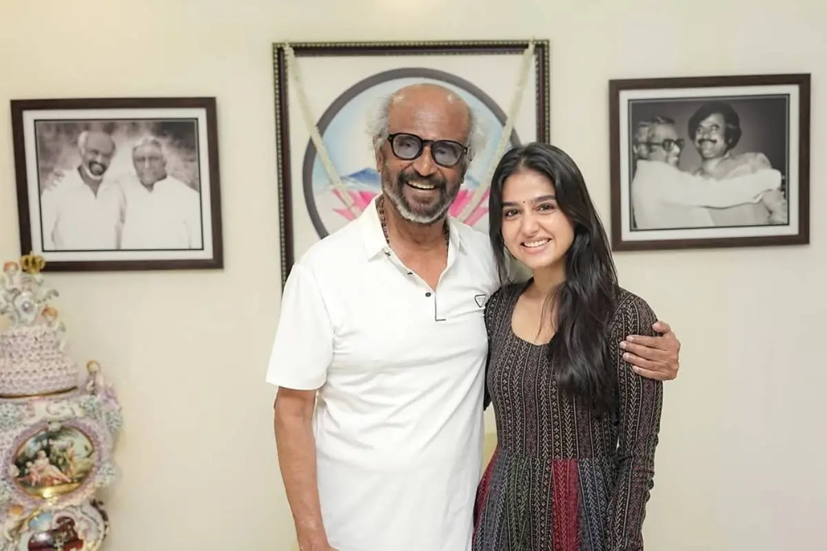 രജനീകാന്തും അനശ്വര രാജനും | ഫോട്ടോ: Instagram