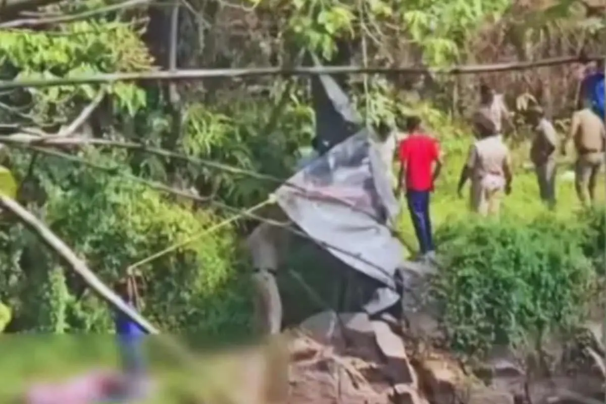 വിദ്യാര്ഥിനിയുടെ മൃതദേഹം കണ്ടെത്തിയ സ്ഥലം