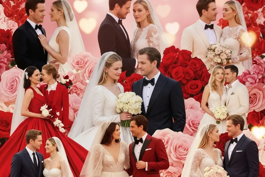 Valentine’s Day weddings: Celebrity couples who tied the knot on Feb 14
