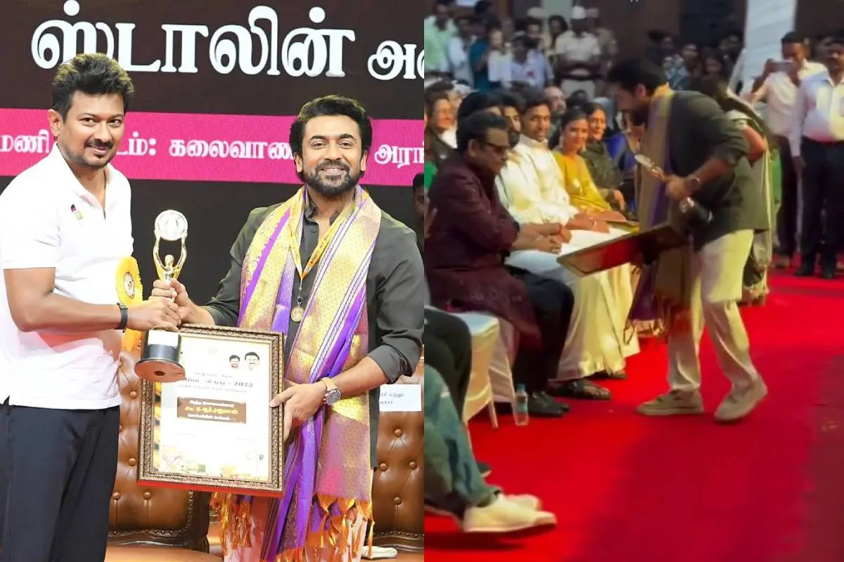 തമിഴ് നാട് സംസ്ഥാന ചലച്ചിത്ര പുരസ്കാര വിതരണച്ചടങ്ങിൽനിന്ന് | X, സ്ക്രീൻഗ്രാബ്