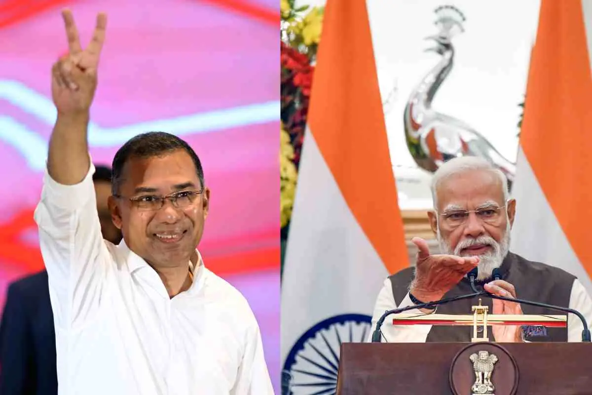 താരിഖ് റഹ്‌മാന്‍, പ്രധാനമന്ത്രി മോദി |ഫോട്ടോ:AP, ANI
