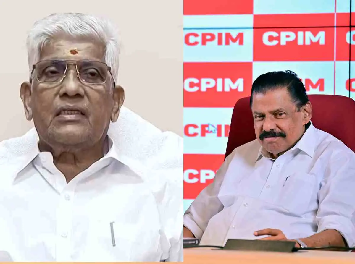 ജി.സുകുമാരന്‍ നായര്‍,എം.വി.ഗോവിന്ദന്‍ |ഫോട്ടോ:മാതൃഭൂമി