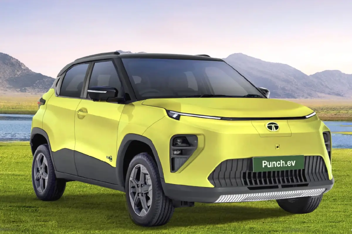 മുഖംമിനുക്കിയെത്തുന്ന ടാറ്റ പഞ്ച് ഇവി | Photo: Tata Motors