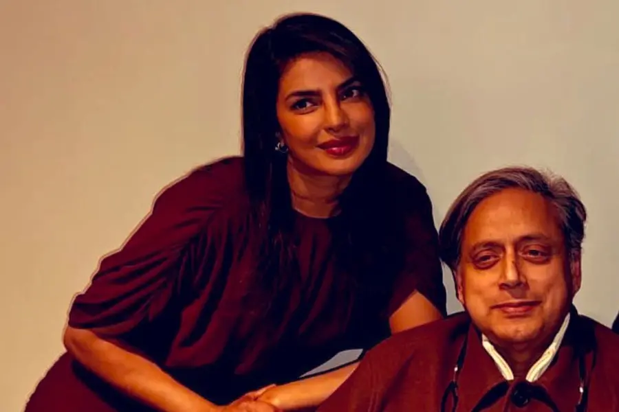 Priyanka Chopra, Shashi Tharoor