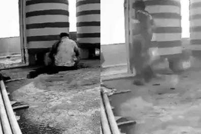 Rooftop blast caught on CCTV: Two die during alleged explosive-making in Bhubaneswar