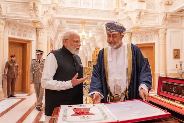 Sultan Haitham bin Tarik Narendra Modi