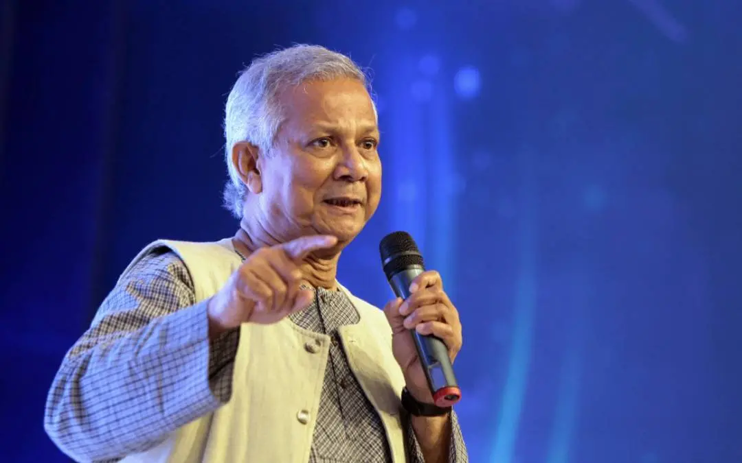 ഡോ. മുഹമ്മദ് യൂനുസ് | Photo: AP