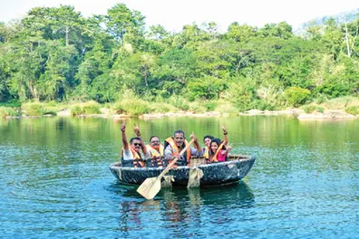 Periyar River gets new tourist attraction as coracle rides begin at Panamkuzhy