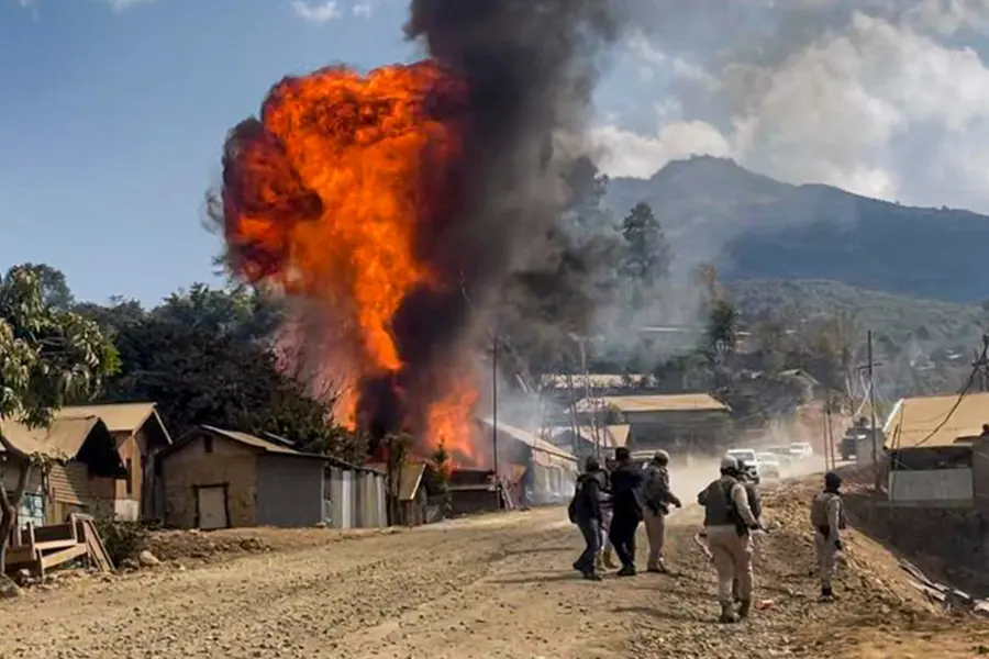Chaos in Manipur: 51 Kuki students rushed to safety amid deadly Naga clashes