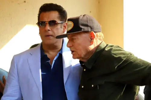 Salman Khan’s father Salim Khan hospitalised in Mumbai, actor visits him | VIDEO