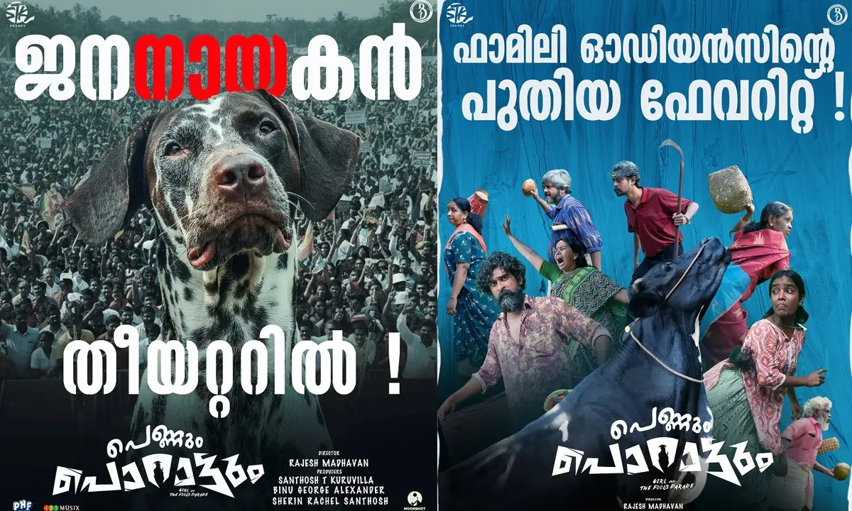 പെണ്ണും പൊറാട്ടും പോസ്റ്റർ