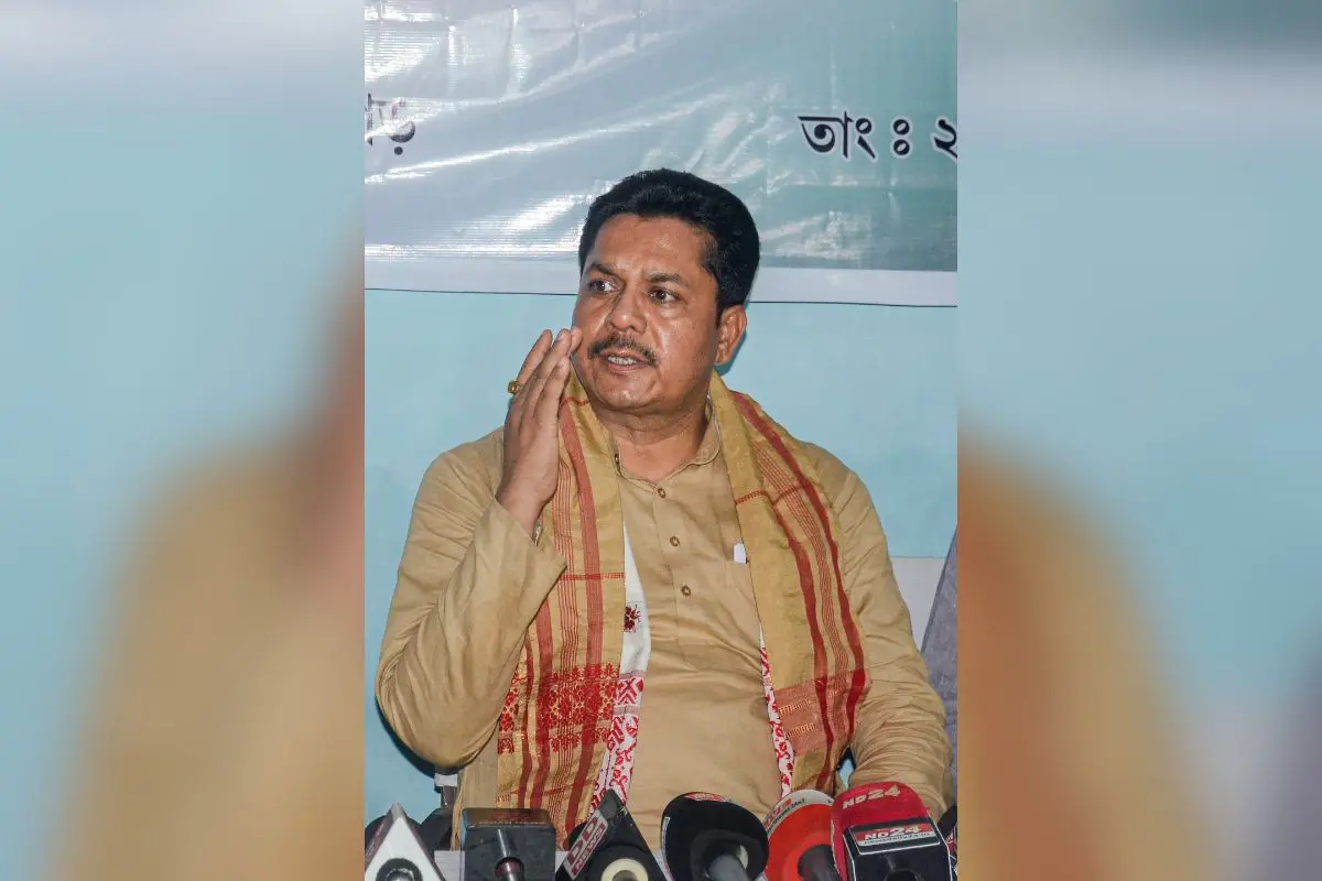 Bhupen Kumar Borah. Photo: PTI