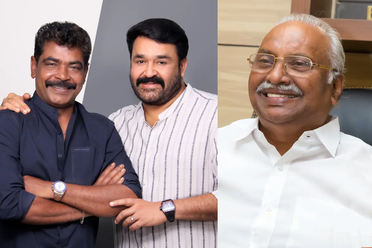 മോഹൻലാലും ആന്റണി പെരുമ്പാവൂരും, ഗോകുലം ഗോപാലൻ