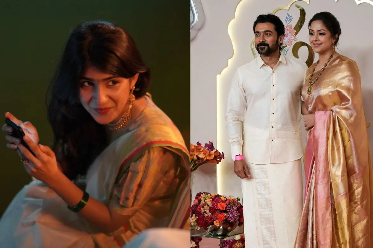 Riya Shibu, Suriya and Jyothika (Photo: Instagram, AP)