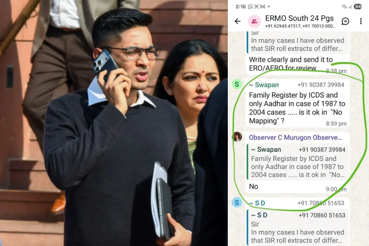 Abhishek Banerjee, screenshot shared by him on X