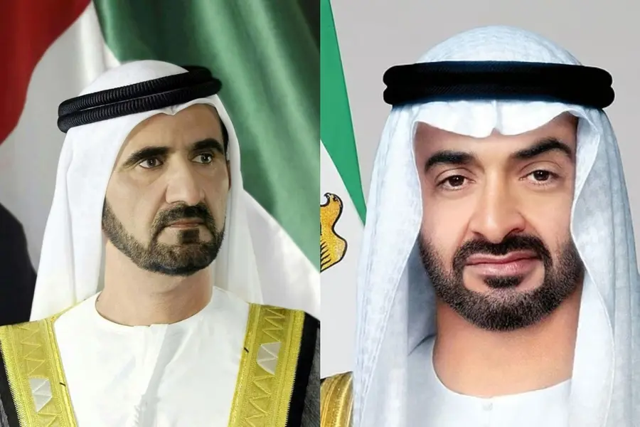 Mohammed bin Zayed Al Nahyan Sheikh Mohammed bin Rashid Al Maktoum
