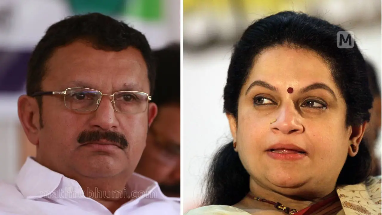 കെ. മുരളീധരന്‍, പത്മജ വേണുഗോപാല്‍ | File Photo - Mathrubhumi archives