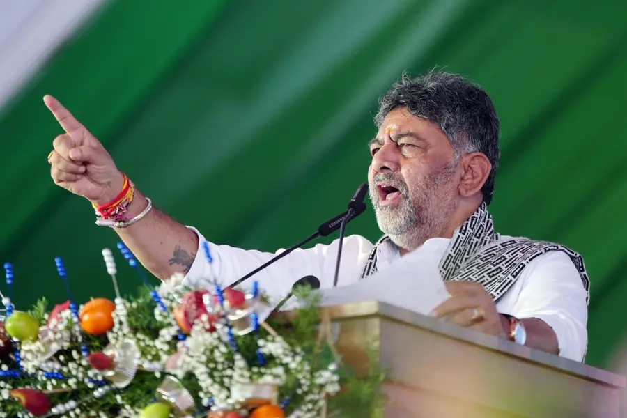 Karnataka Deputy CM DK Shivakumar