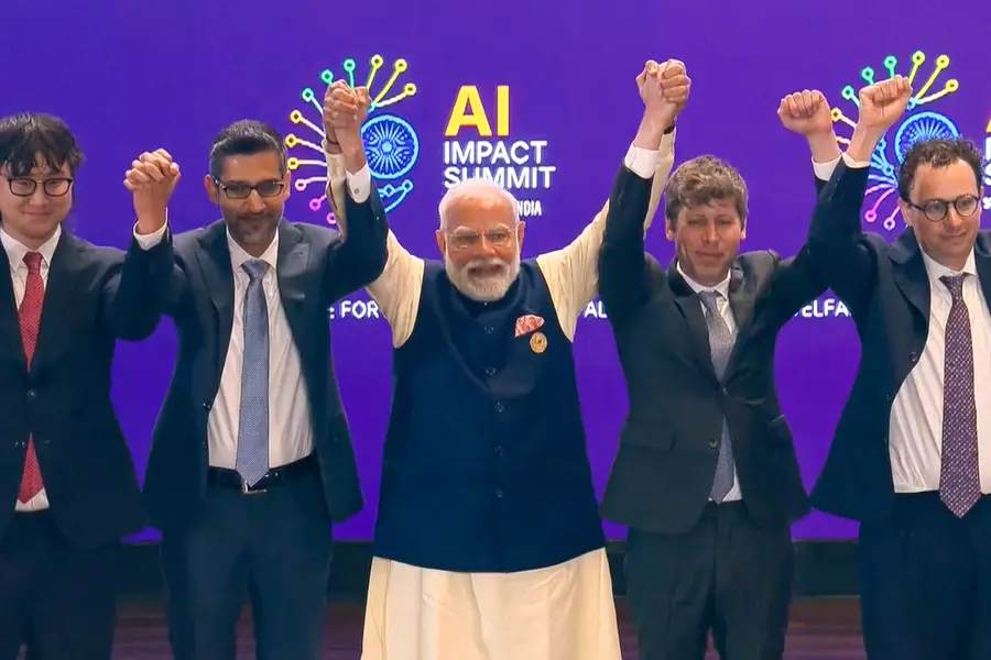 ‘Some people fear AI; India sees future in it,’ says PM Modi at AI Impact Summit