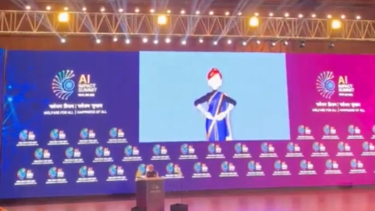 PM Modi speech at India AI Summit translated into sign language in real ...