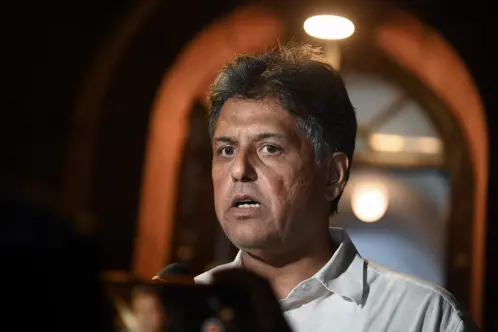 ‘Train bounces like table tennis ball’: Manish Tewari raises concerns on Chandigarh-Delhi rail line