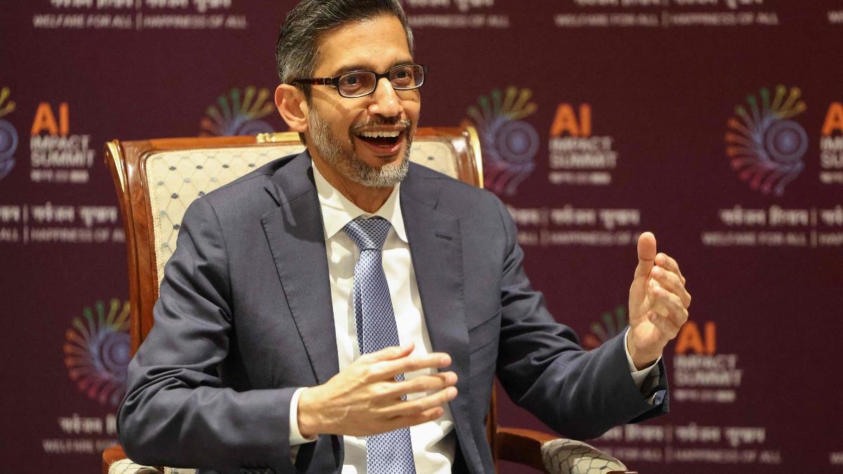 ‘Still working on that, Dad’: Sundar Pichai’s Waymo remark wins hearts at AI Summit 2026 | WATCH