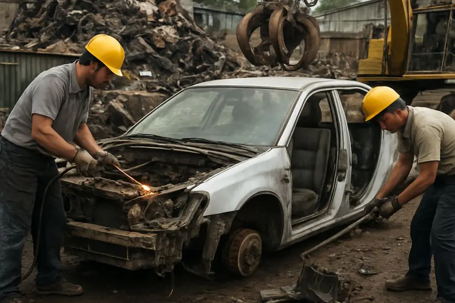 Vehicle scrap