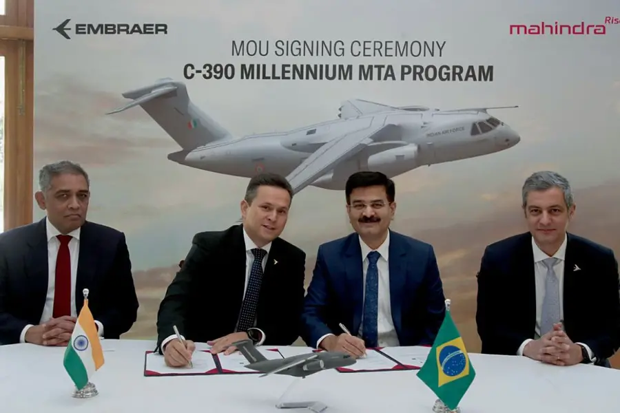 Embraer plans MRO facility in India with Mahindra for C-390 aircraft