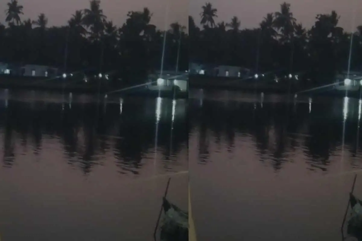 സംഭവമുണ്ടായ സ്ഥലം: വൈകിട്ട് പകര്ത്തിയ ദൃശ്യം