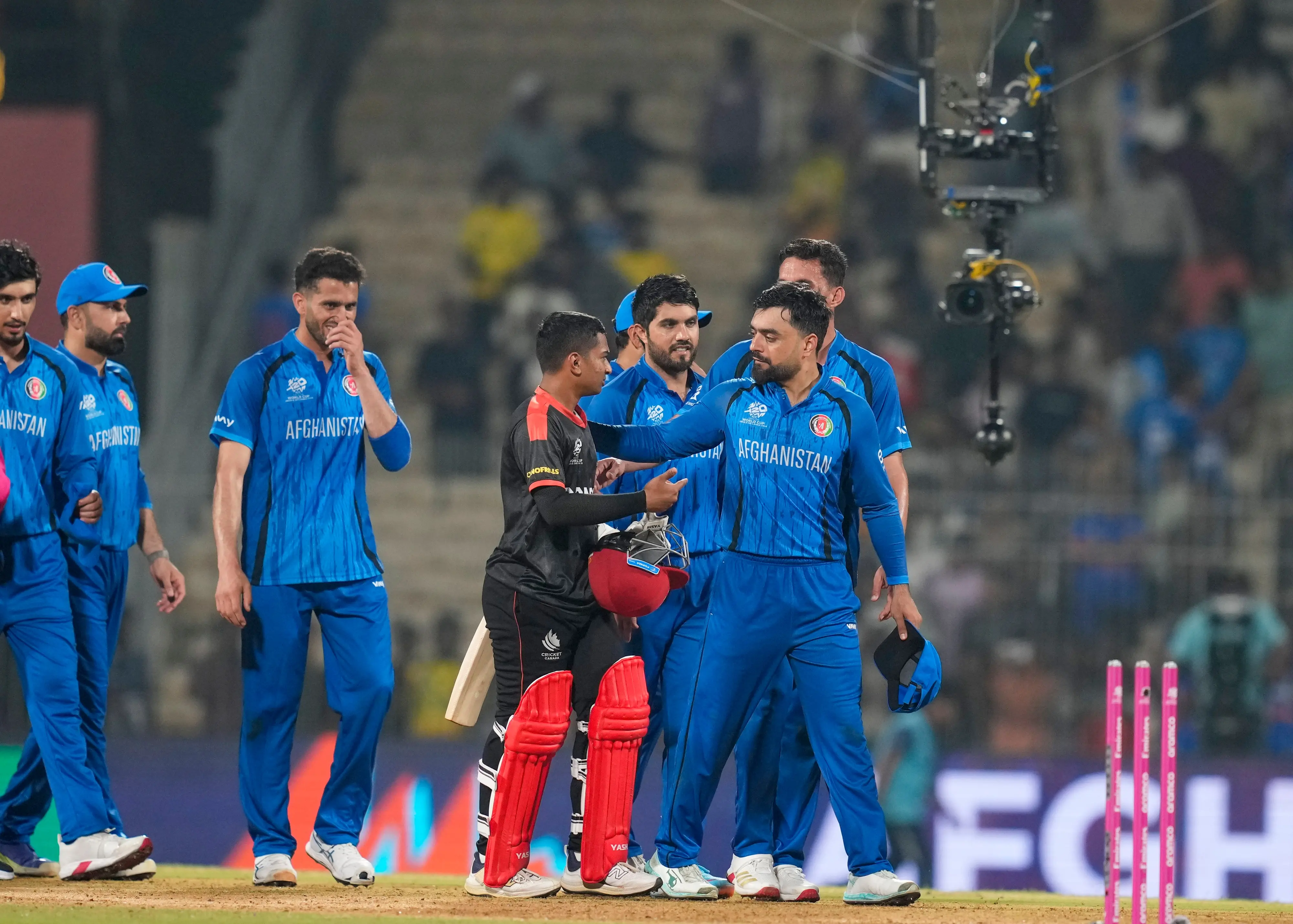 Afghanistan Defeat Canada by 8 Wickets in T20 World Cup Group D