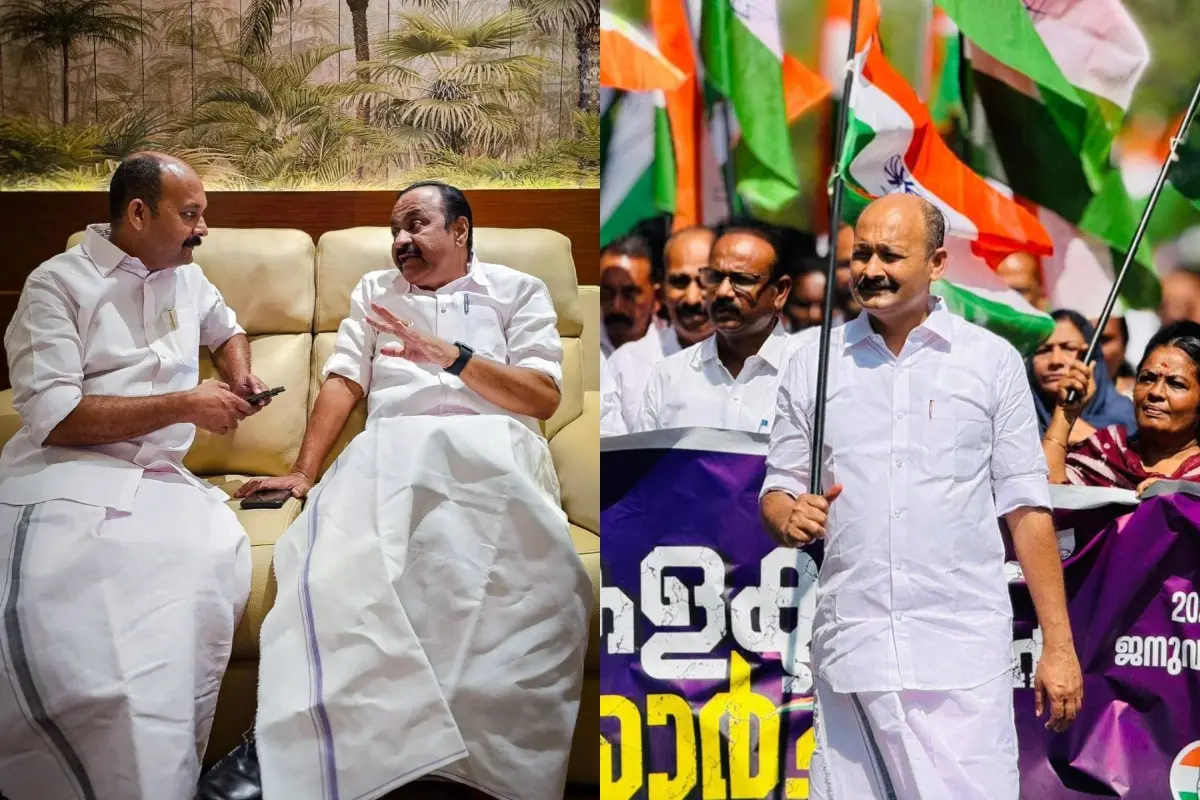 മുഹമ്മദ് ഷിയാസ് വി.ഡി. സതീശനൊപ്പം, മുഹമ്മദ് ഷിയാസ് | Photo: Facebook/ Mohammed Shiyas