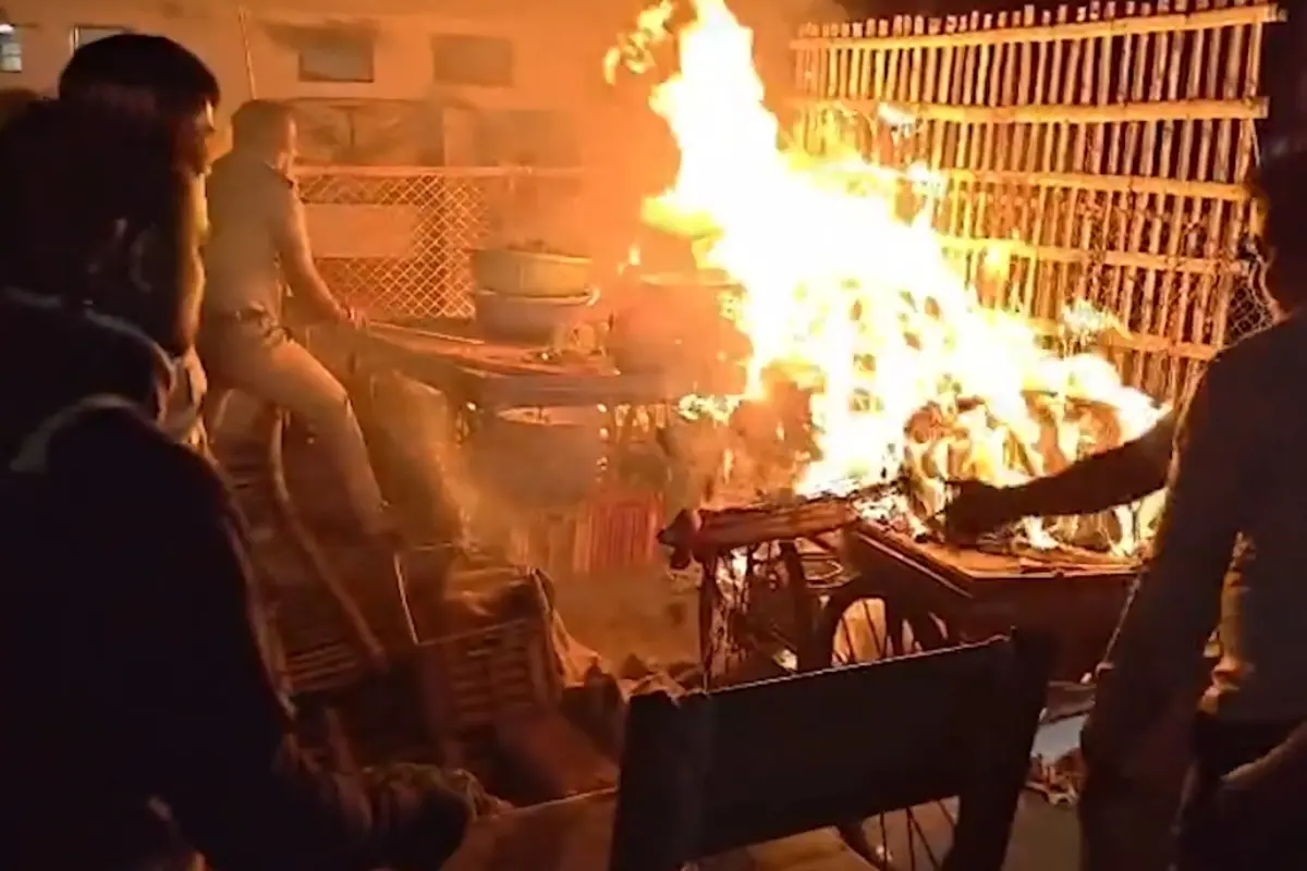 Screen grab from the  video