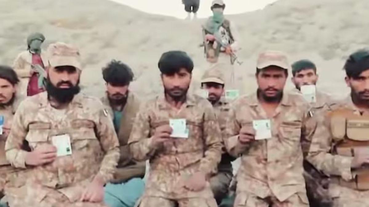 Baloch militants release video showing captured Pakistan soldiers; threaten executions | VIDEO