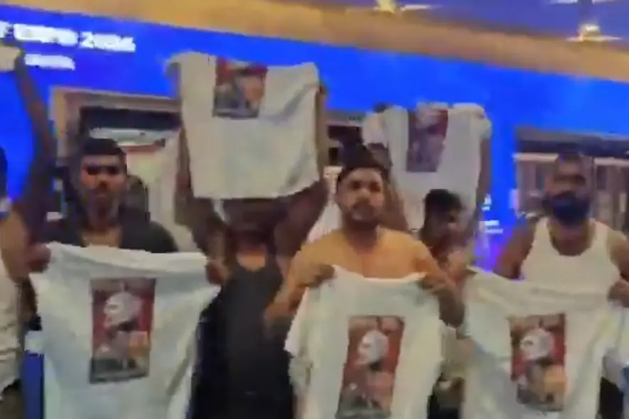 Youth Congress workers stage shirtless protest at AI Impact Summit 2026; detained