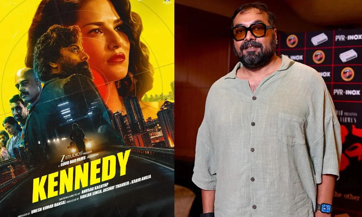 ചിത്രത്തിൻ്റെ പോസ്റ്റർ, അനുരാഗ് കശ്യപ്| ഫോട്ടോ: Instagram/ AFP