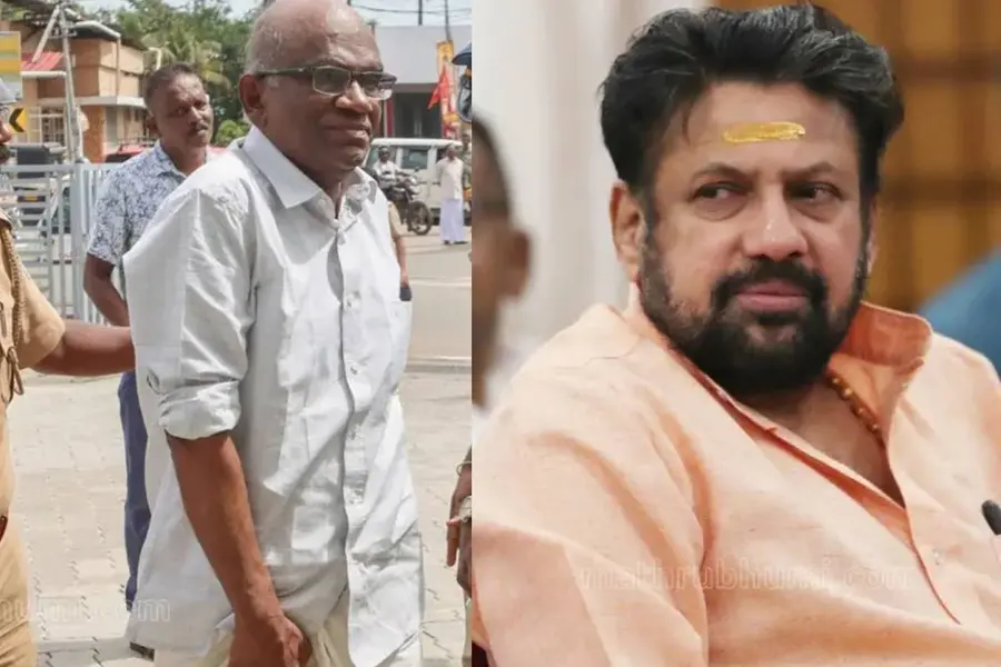 ശബരിമല സ്വർണക്കൊള്ള: തന്ത്രി കണ്ഠര് രാജീവരിനും എൻ വാസുവിനും ഇഡി സമൻസ്