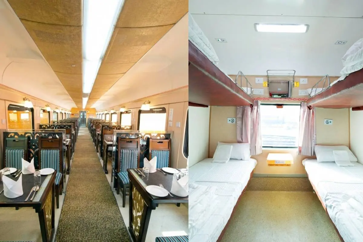 ട്രെയിനിന്റെ ഉള്വശം / Photo: www,irctcbudhisttrain.com