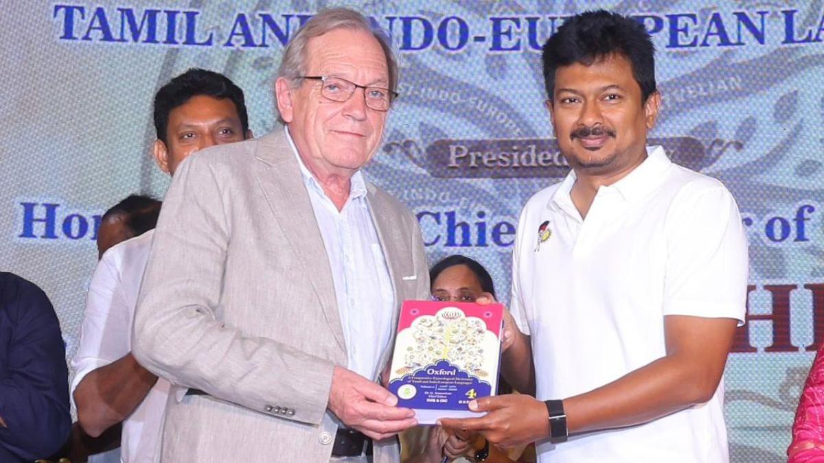 Bridging worlds: Udhayanidhi Stalin releases Tamil-Indo-European root words comparative dictionary