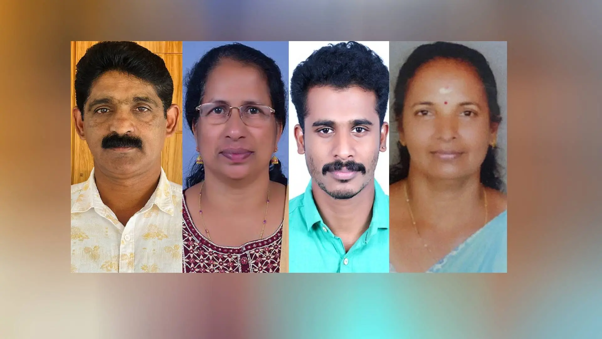 തങ്കച്ചന് പി.ഐ., ലില്ലി മാത്യു, ആനന്ദ കൃഷ്ണന് എം, പ്രമീള