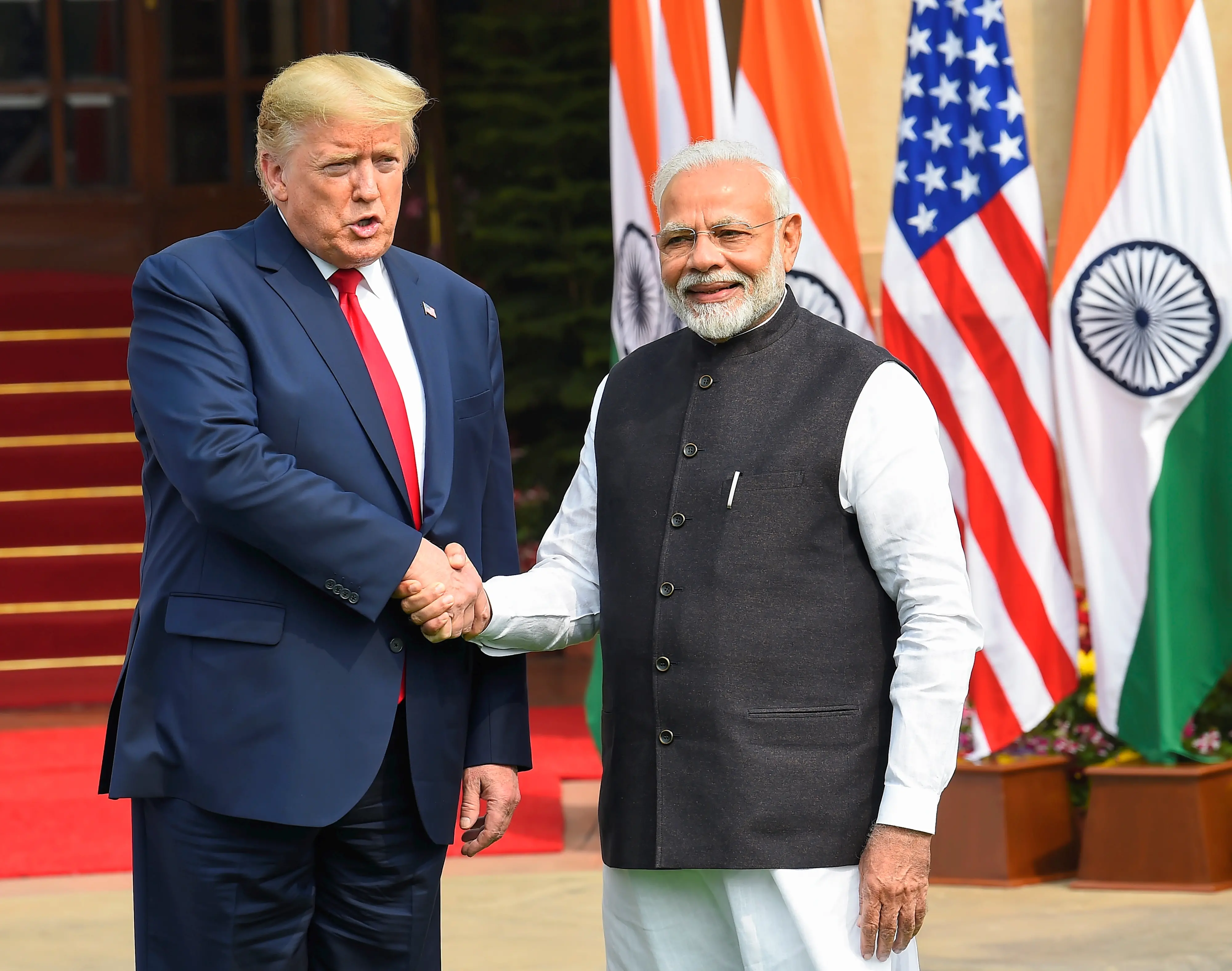 US President Trump and Prime Minister Narendra Modi | Photo: File photo, PTI