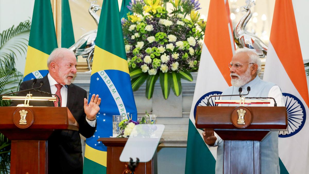 India, Brazil eye USD 30 bn trade target, discuss fallout of US ruling on reciprocal tariffs