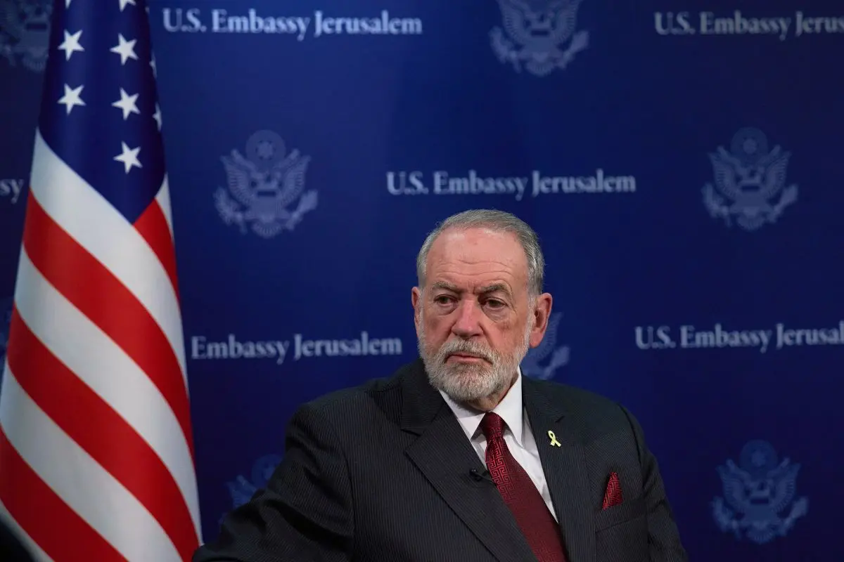 US Ambassador to Israel Mike Huckabee | Photo: AP