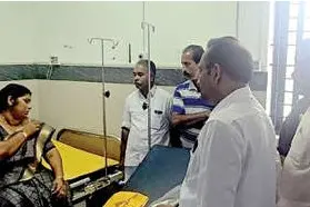 പഞ്ചായത്ത് യോഗത്തിൽ ഭരണ- പ്രതിപക്ഷാംഗങ്ങൾ തമ്മിൽ കൂട്ടത്തല്ല്; പ്രസിഡന്റുൾപ്പെടെ നാലുപേർക്ക് പരിക്ക്