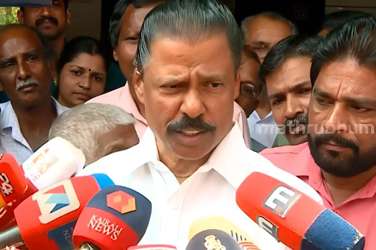 എം.വി. ഗോവിന്ദന് മാധ്യമങ്ങളോട് സംസാരിക്കുന്നു | Screengrab: Mathrubhumi News