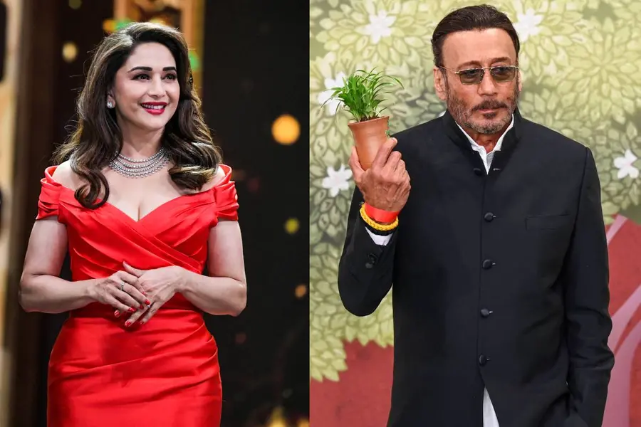 madhuri dixit and jackie shroff