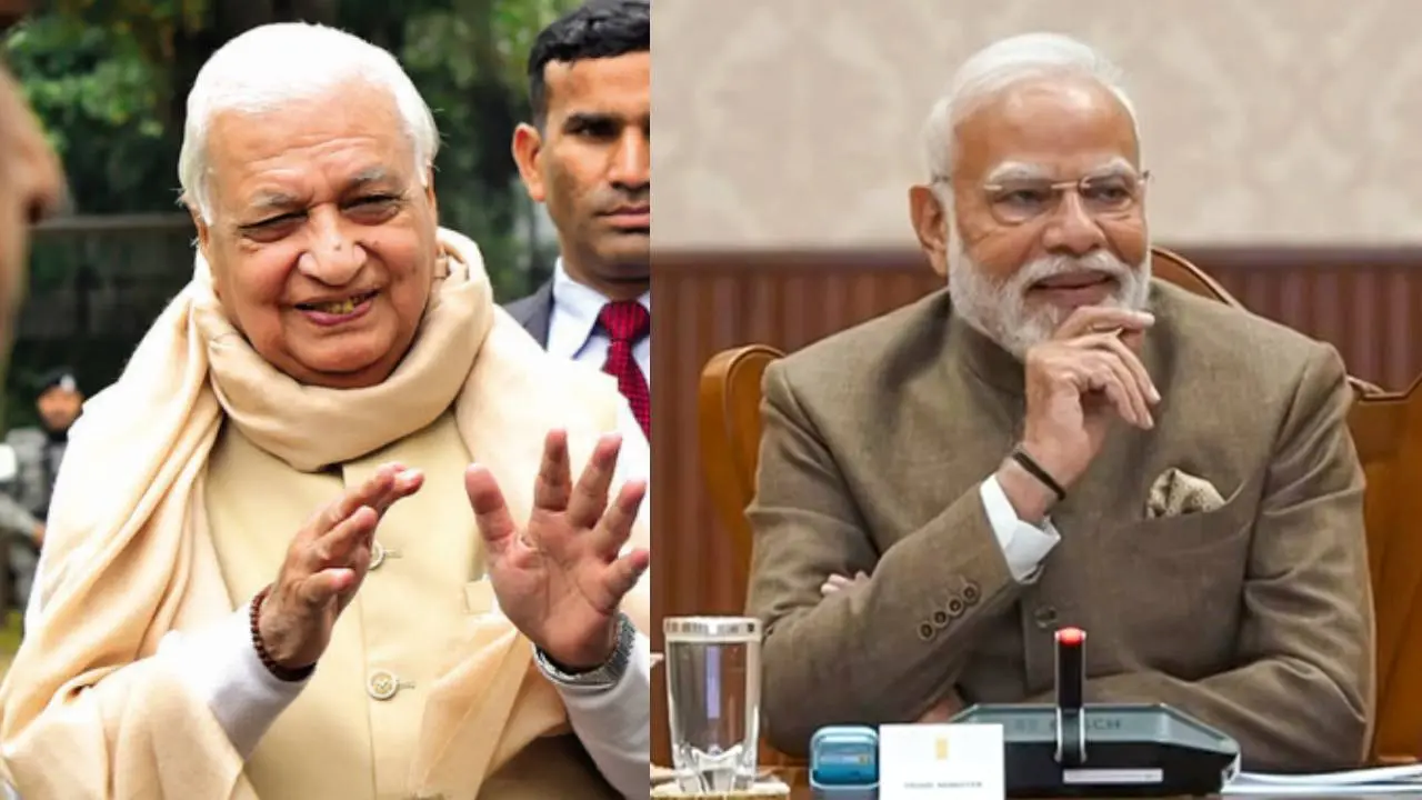 ആരിഫ് മുഹമ്മദ് ഖാന്, നരേന്ദ്ര മോദി | Photo : PTI