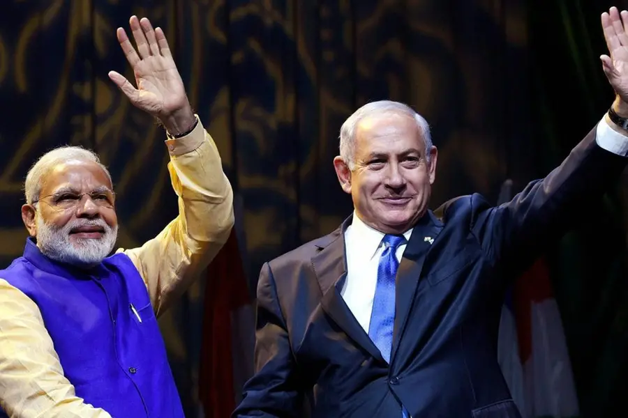 Narendra-Modi-Benjamin-Netanyahu